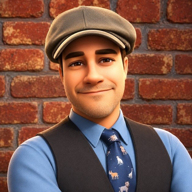Joe cartoon avatar